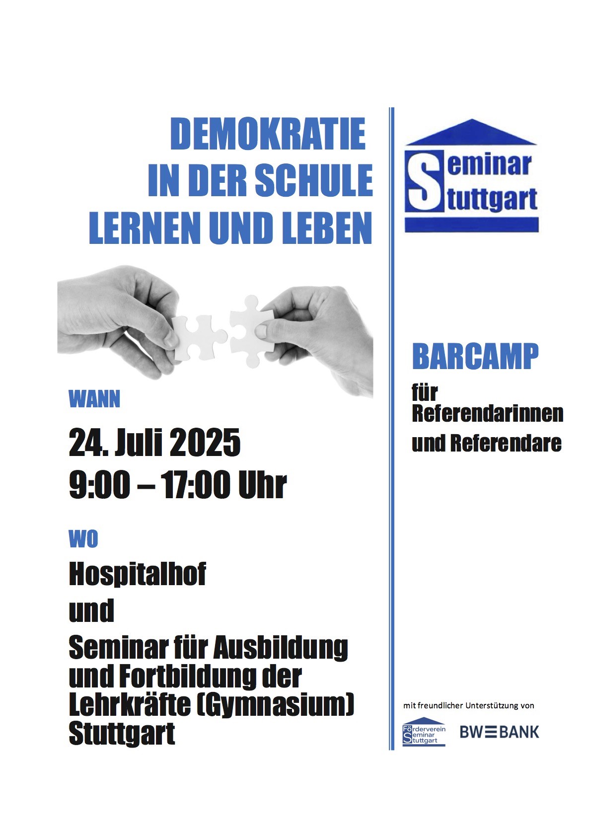 Flyer Barcamp 2025
