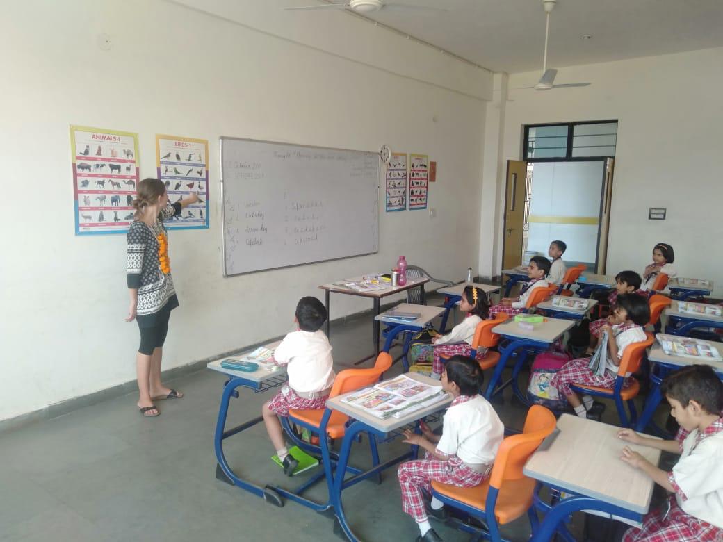 Impressions from India: Trainees Teaching