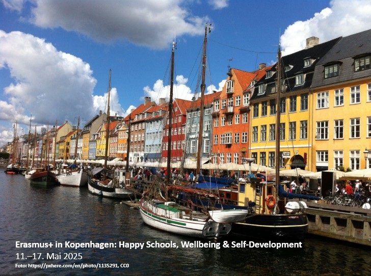 Hafenszene von Kopenhagen