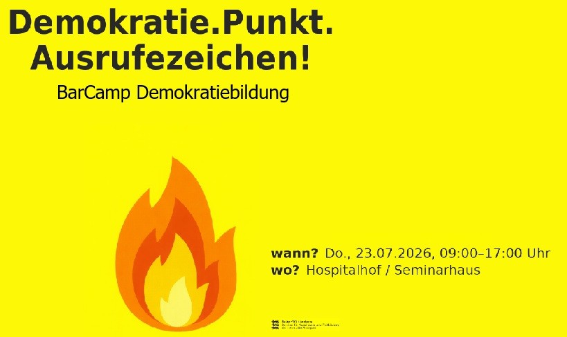 BarCamp Demokratiebildung 23.7.2026